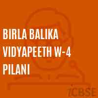 Birla Balika Vidyapeeth W-4 Pilani School Logo