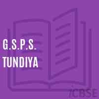 G.S.P.S. Tundiya Primary School Logo