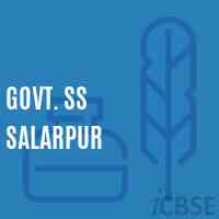 Govt. Ss Salarpur Secondary School Logo