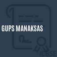Gups Manaksas Middle School Logo