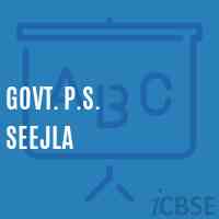 Govt. P.S. Seejla Primary School Logo