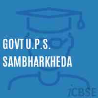 Govt U.P.S. Sambharkheda Middle School Logo