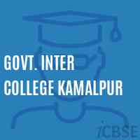 Govt. Inter College Kamalpur High School Logo
