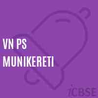 Vn Ps Munikereti Primary School Logo