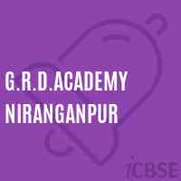 G.R.D.Academy Niranganpur Senior Secondary School Logo