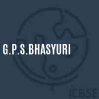 G.P.S.Bhasyuri Primary School Logo