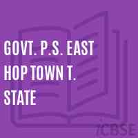 Govt. P.S. East Hop Town T. State Primary School Logo