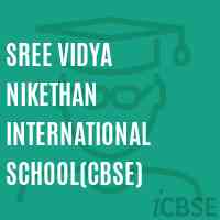 Sree Vidya Nikethan International School(Cbse) Logo