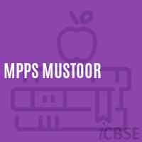 Mpps Mustoor Primary School Logo