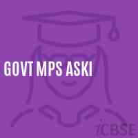 Govt Mps Aski Middle School Logo