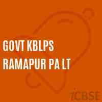 Govt Kblps Ramapur Pa Lt Middle School Logo