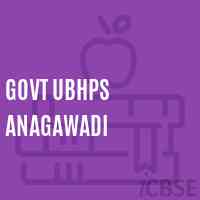Govt Ubhps Anagawadi Middle School Logo