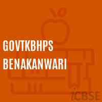 Govtkbhps Benakanwari Middle School Logo