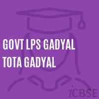 Govt Lps Gadyal Tota Gadyal Primary School Logo
