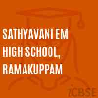 Sathyavani Em High School, Ramakuppam Logo
