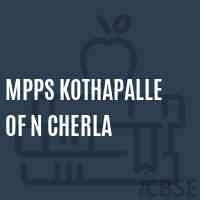 Mpps Kothapalle of N Cherla Primary School Logo