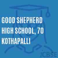 Good Shepherd High School, 70 Kothapalli Logo