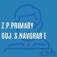 Z.P.Primary Guj. S.Navghar E Primary School Logo