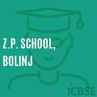 Z.P. School, Bolinj Logo