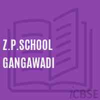 Z.P.School Gangawadi Logo