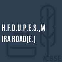 H.F.D.U.P.E.S.,Mira Road(E.) Middle School Logo