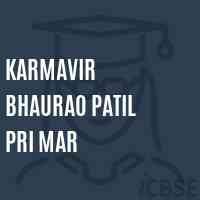 Karmavir Bhaurao Patil Pri Mar Middle School Logo