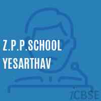 Z.P.P.School Yesarthav Logo