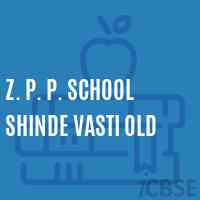 Z. P. P. School Shinde Vasti Old Logo