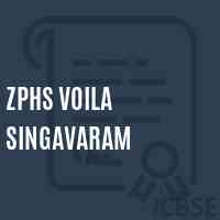 Zphs Voila Singavaram Secondary School Logo