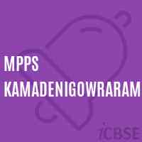 Mpps Kamadenigowraram Primary School Logo
