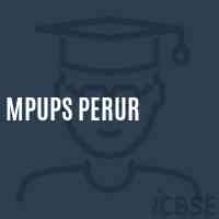 Mpups Perur Middle School Logo
