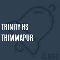 Trinity Hs Thimmapur Secondary School Logo