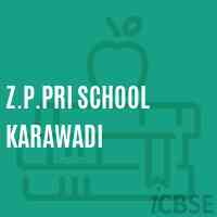 Z.P.Pri School Karawadi Logo