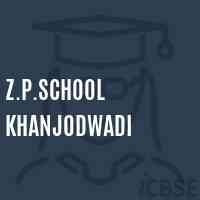 Z.P.School Khanjodwadi Logo