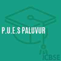 P.U.E.S Paluvur Primary School Logo