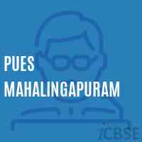Pues Mahalingapuram Primary School Logo