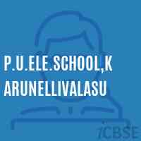 P.U.Ele.School,Karunellivalasu Logo
