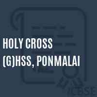 Holy Cross (G)Hss, Ponmalai High School Logo