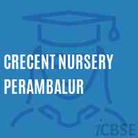 Crecent Nursery Perambalur Primary School Logo