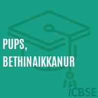 Pups, Bethinaikkanur Primary School Logo