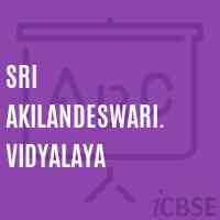 Sri Akilandeswari. Vidyalaya Secondary School Logo