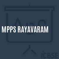 Mpps Rayavaram Primary School Logo
