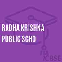 Radha Krishna Public Scho Middle School Logo
