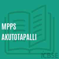 Mpps Akutotapalli Primary School Logo