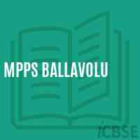 Mpps Ballavolu Primary School Logo