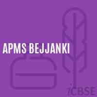 Apms Bejjanki High School Logo