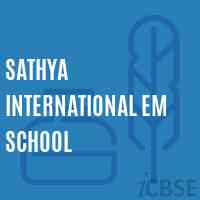 Sathya International Em School Logo
