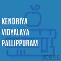 Kendriya Vidyalaya Pallippuram Senior Secondary School Logo