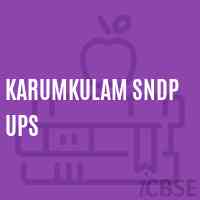 Karumkulam Sndp Ups Upper Primary School Logo