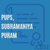 Pups, Subramaniya Puram Primary School Logo